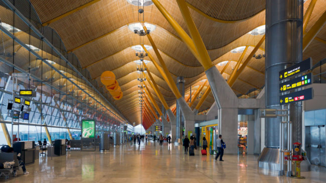 Terminal 4 del aeropuerto de Madrid